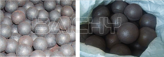 制粉球磨機(jī)鋼球成品圖