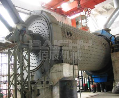 鐵礦石磨粉機(jī)示意圖